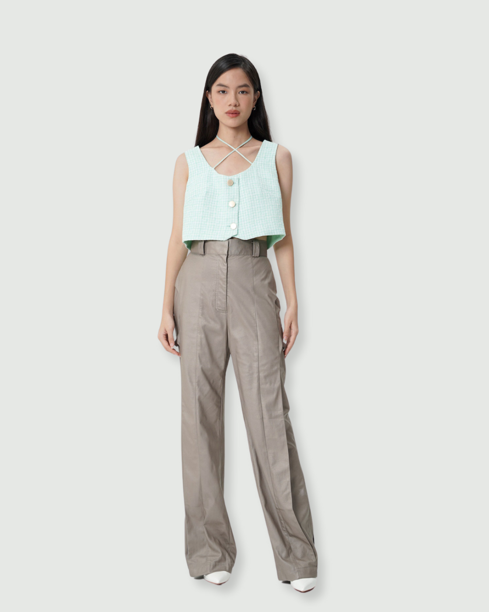 Buckley Pants Taupe Grey