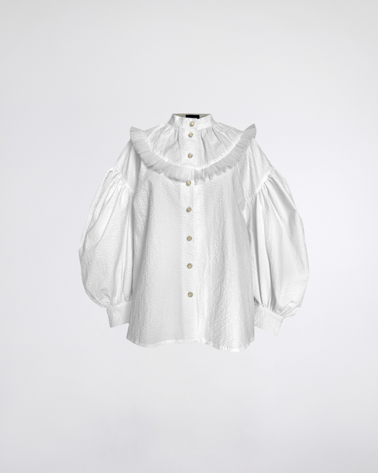 Leyla Shirt White