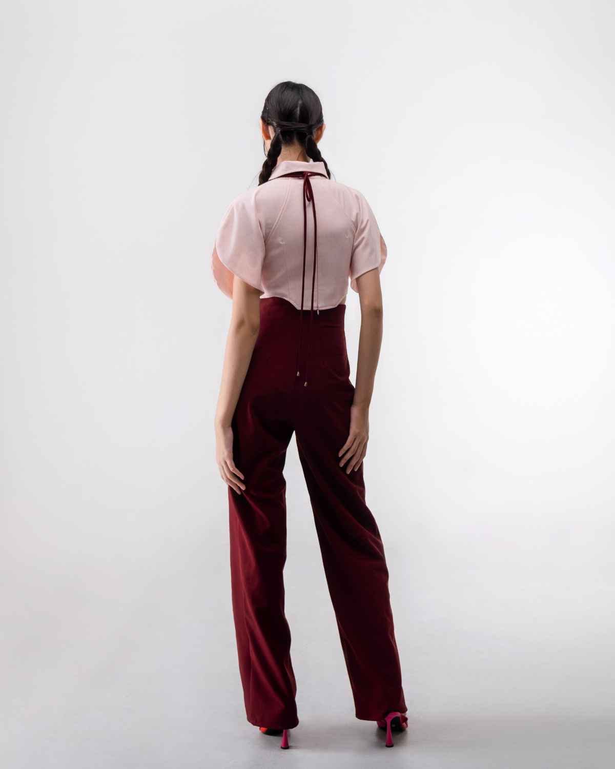 Ava Pants Oxblood