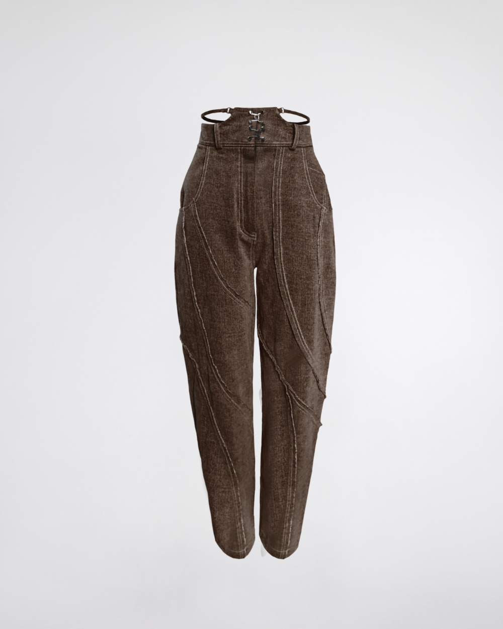 Eloise Pants Saddle Brown