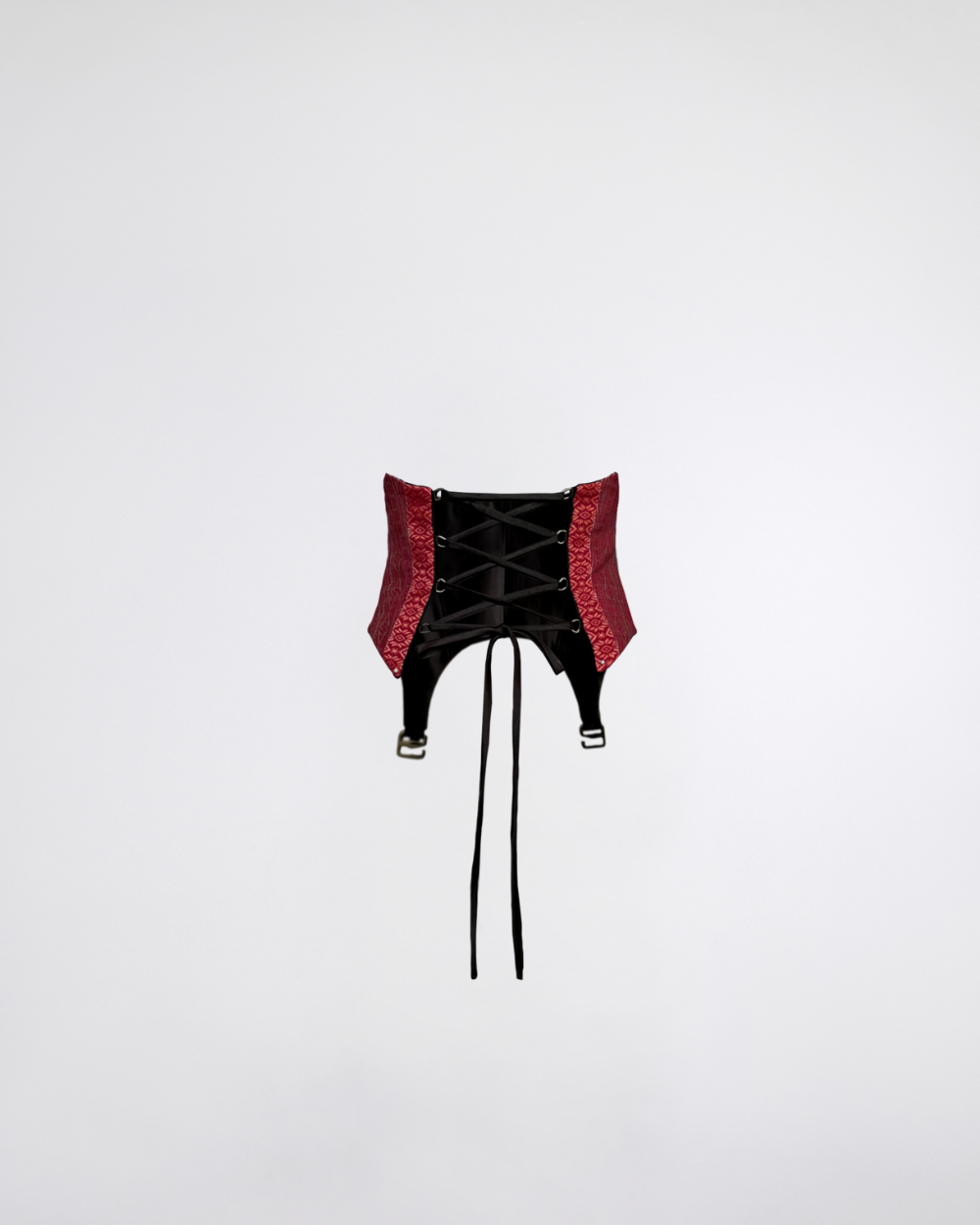 Alma Reversible Corset Red-Black