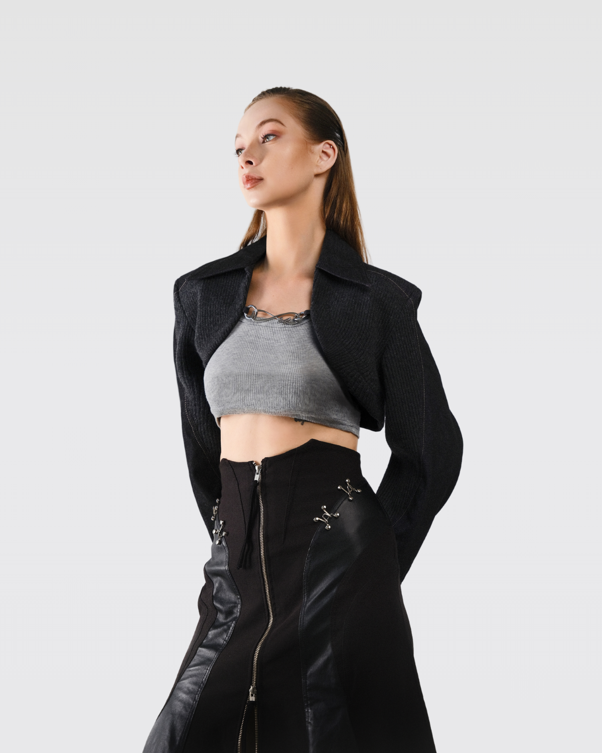 Vixen Cropped Blazer