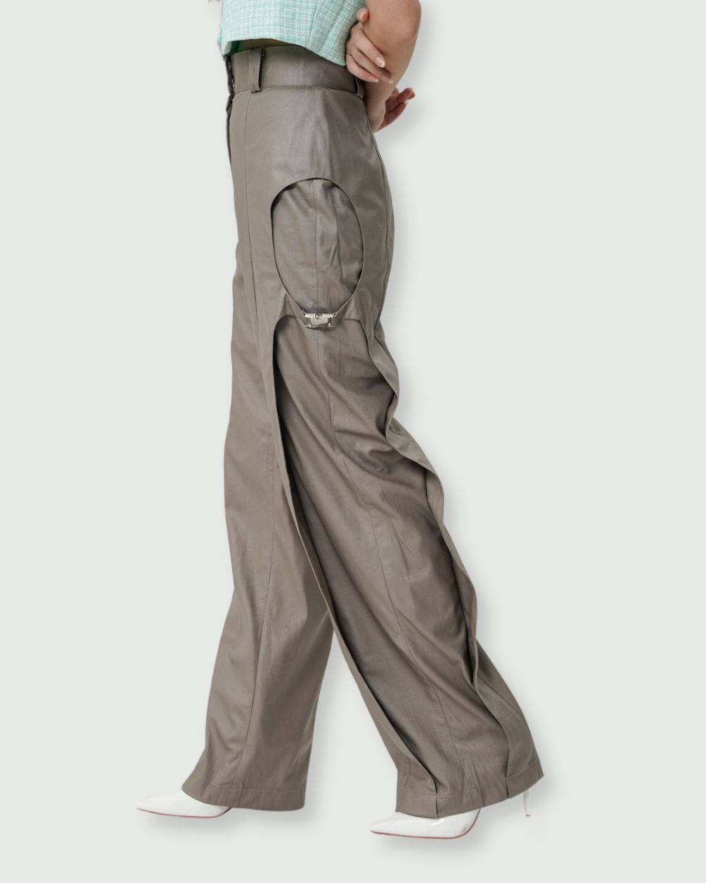 Buckley Pants Taupe Grey