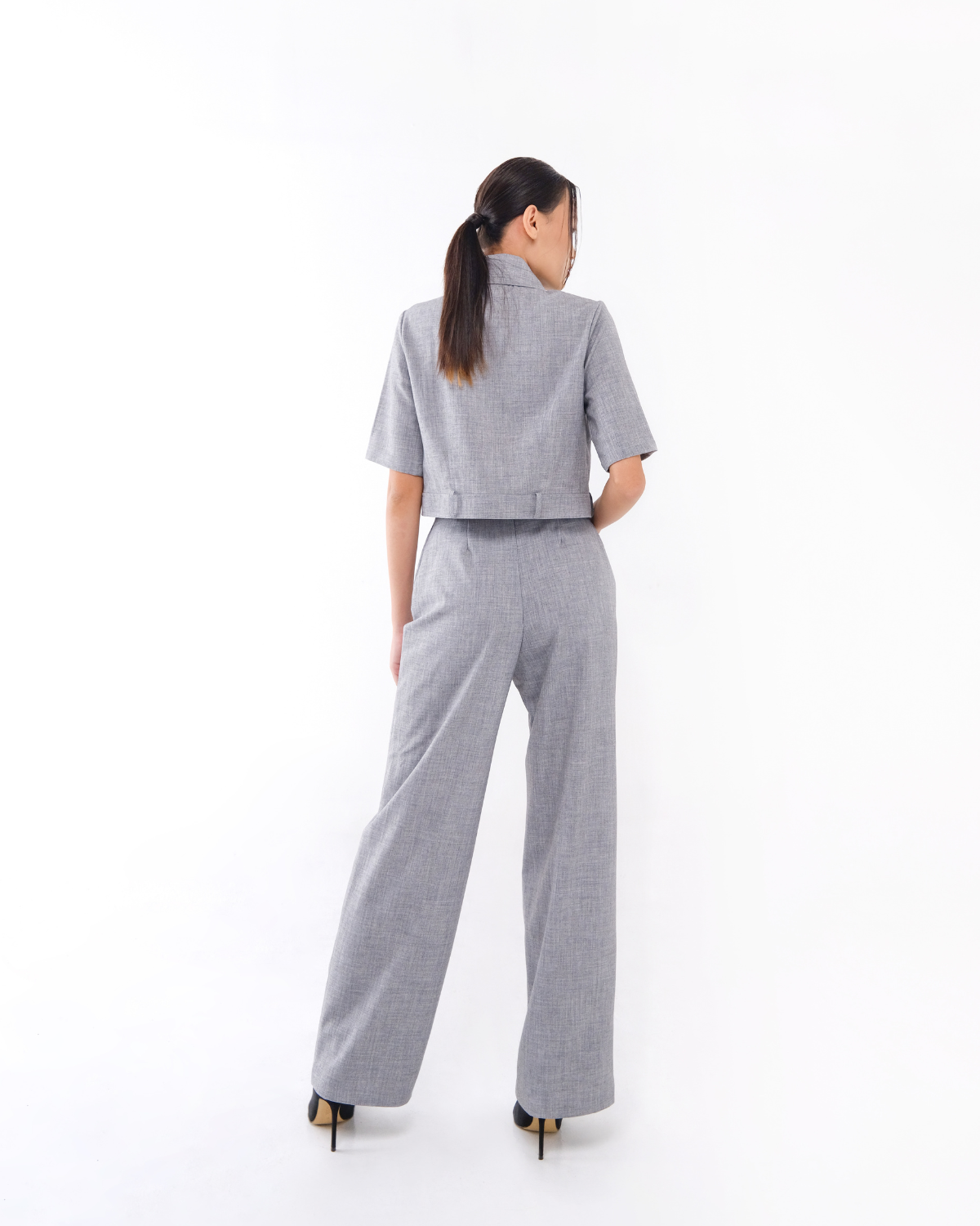 Amaranth Pants Light Grey