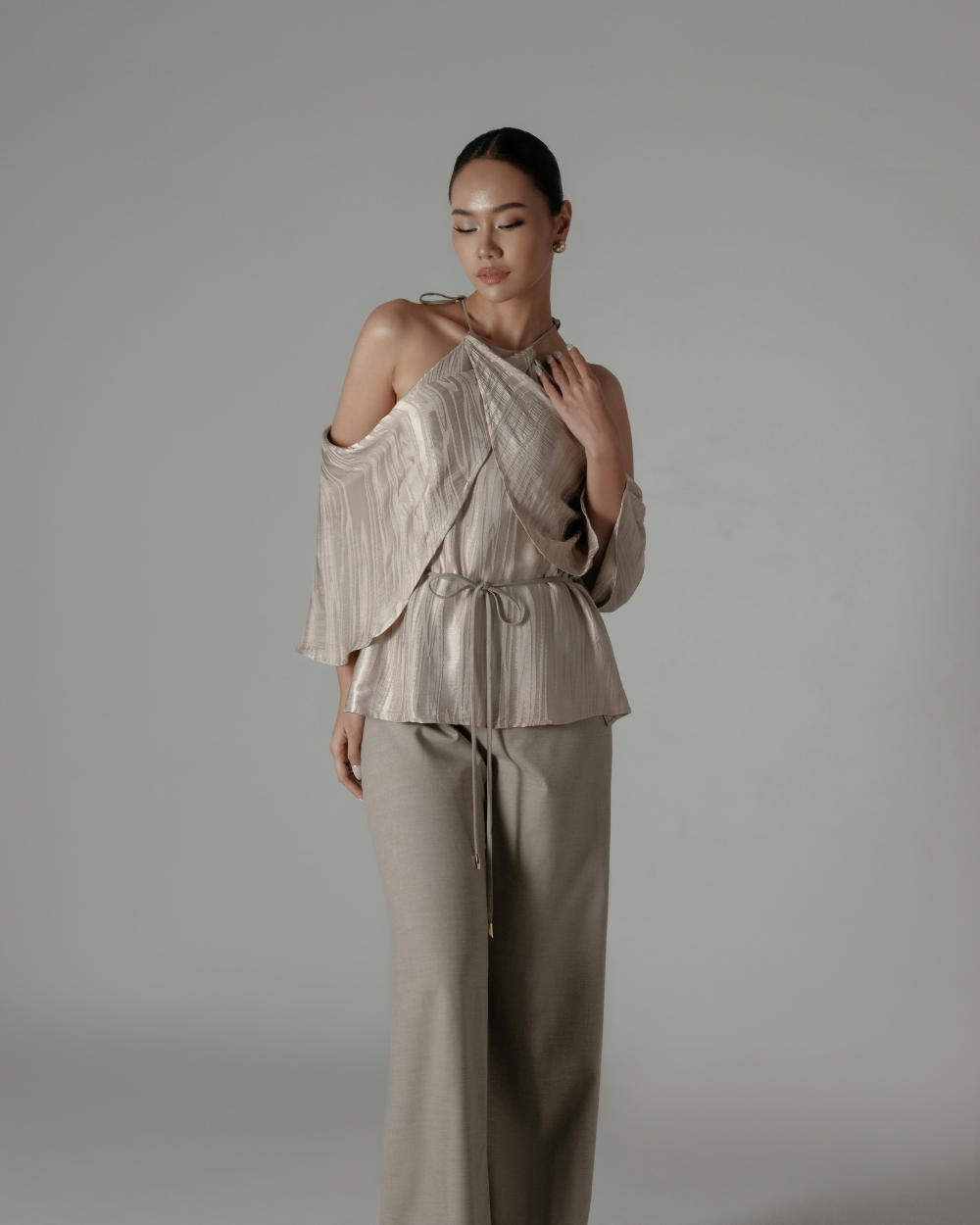 Haven Jumpsuit Champagne