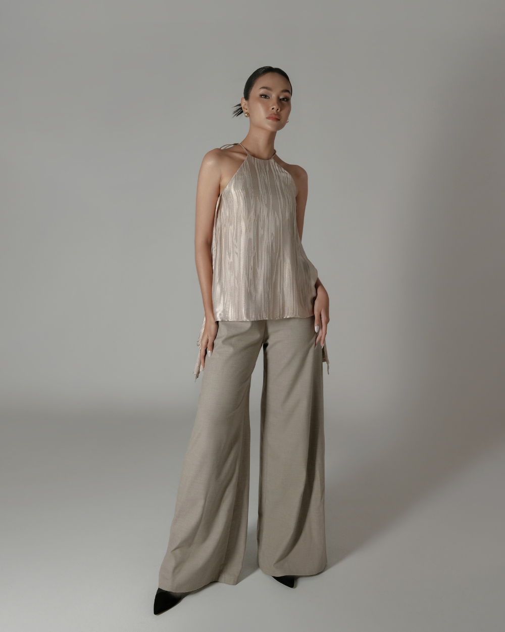 Haven Jumpsuit Champagne