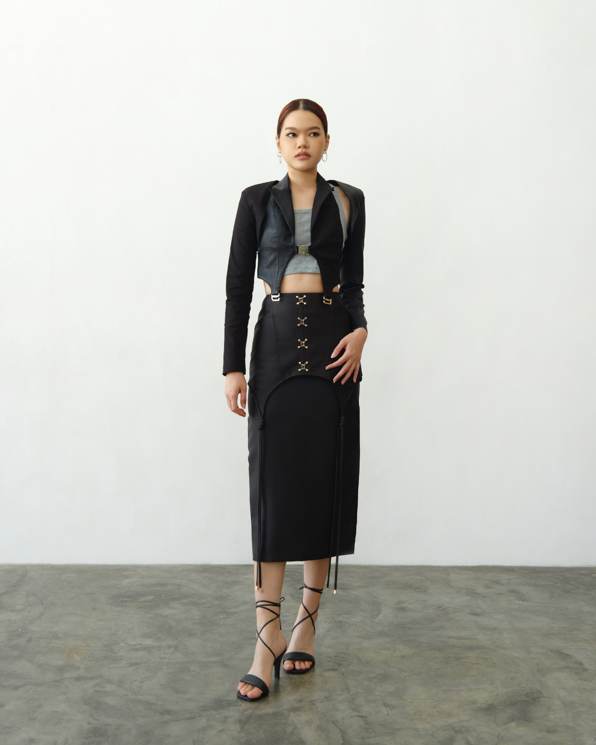 Amaranth Skirt Black