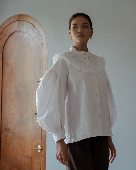 Leyla Shirt White