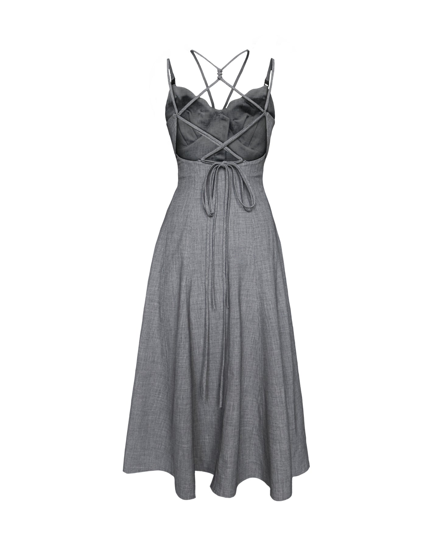 Greta Dress Grey